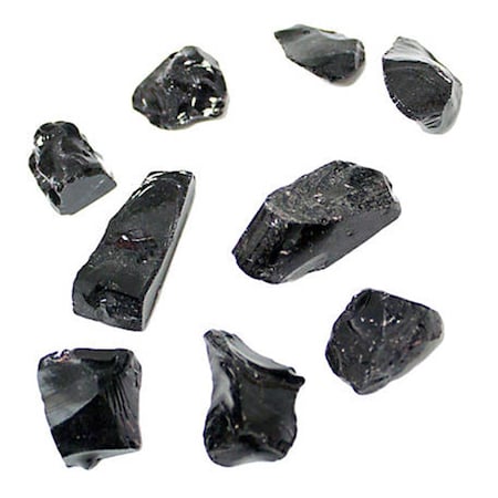 Gardencontrol Recycled Fire Pit Glass, Black GA1689434